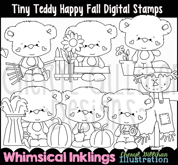 DS Tiny Teddy Autumn